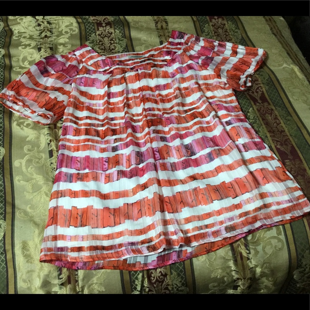 ROZ & ALI.....colorful top